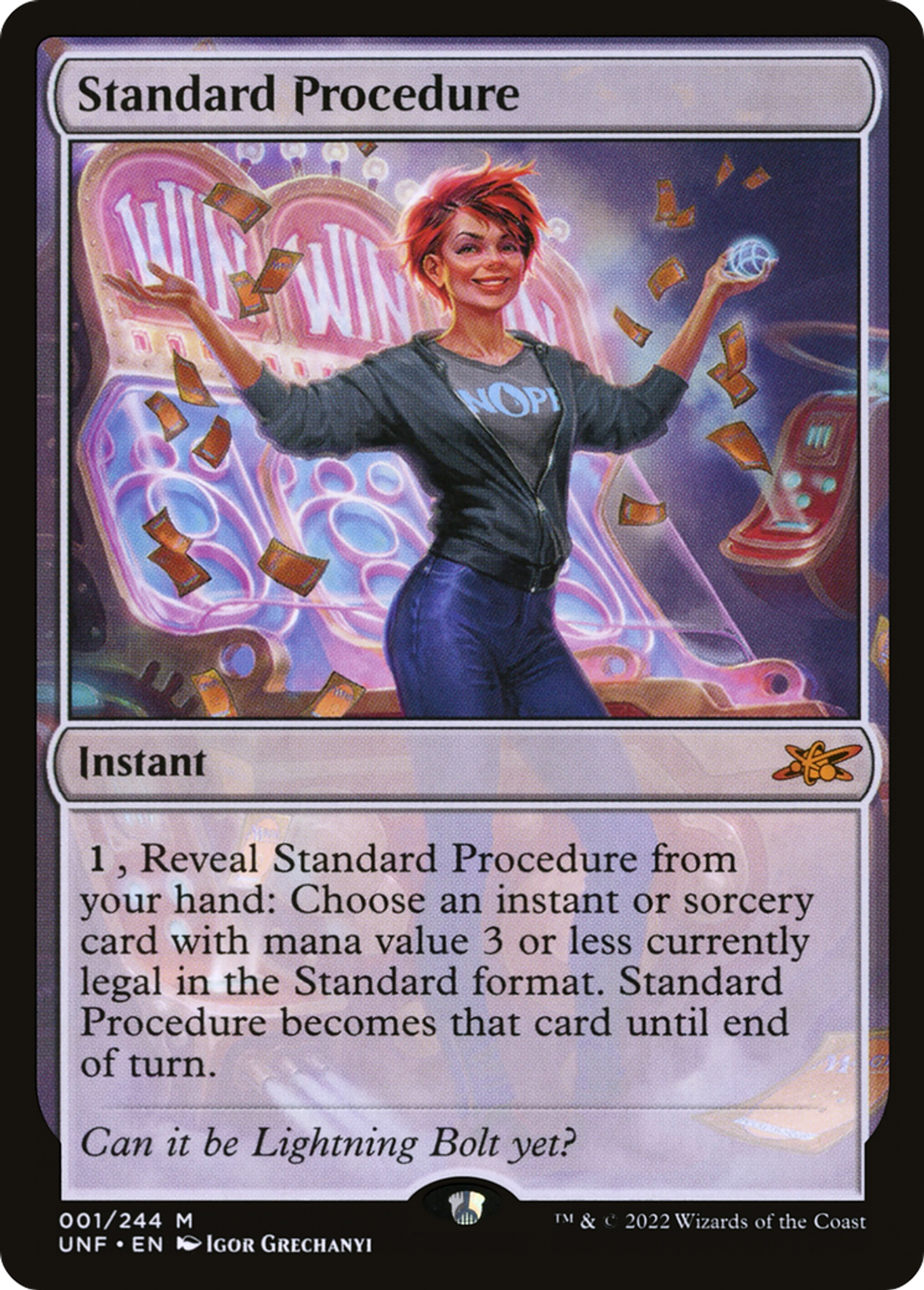 Standard Procedure — Unfinity — Magic: The Gathering