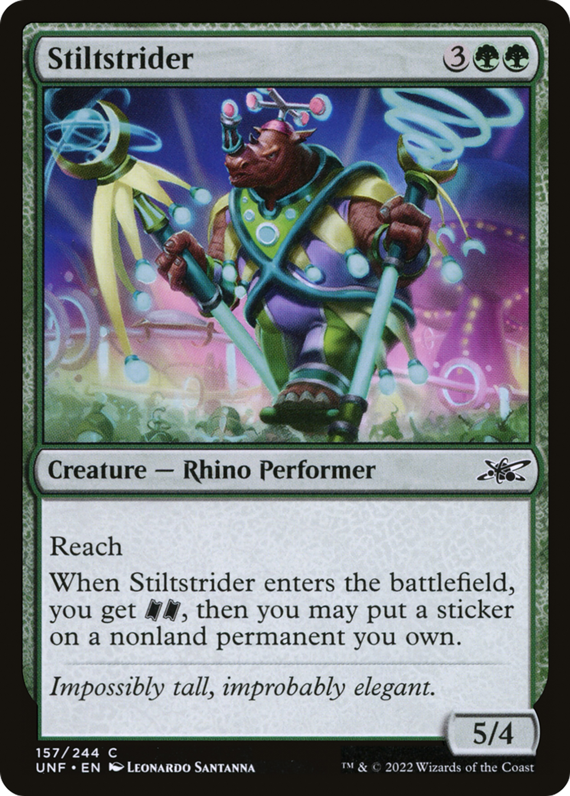 Stiltstrider — Unfinity — Magic: The Gathering