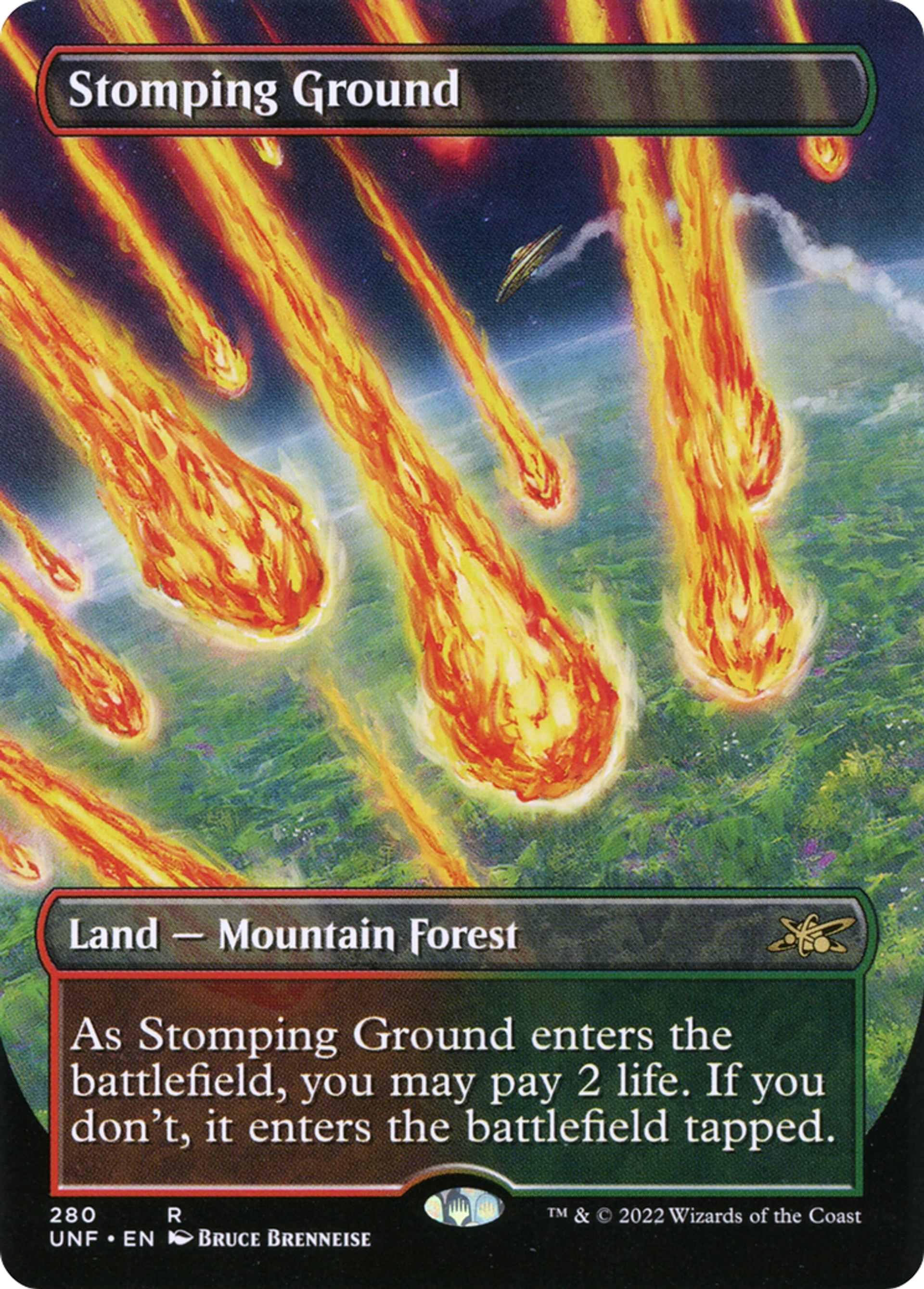 Stomping Ground — Unfinity — Magic: The Gathering
