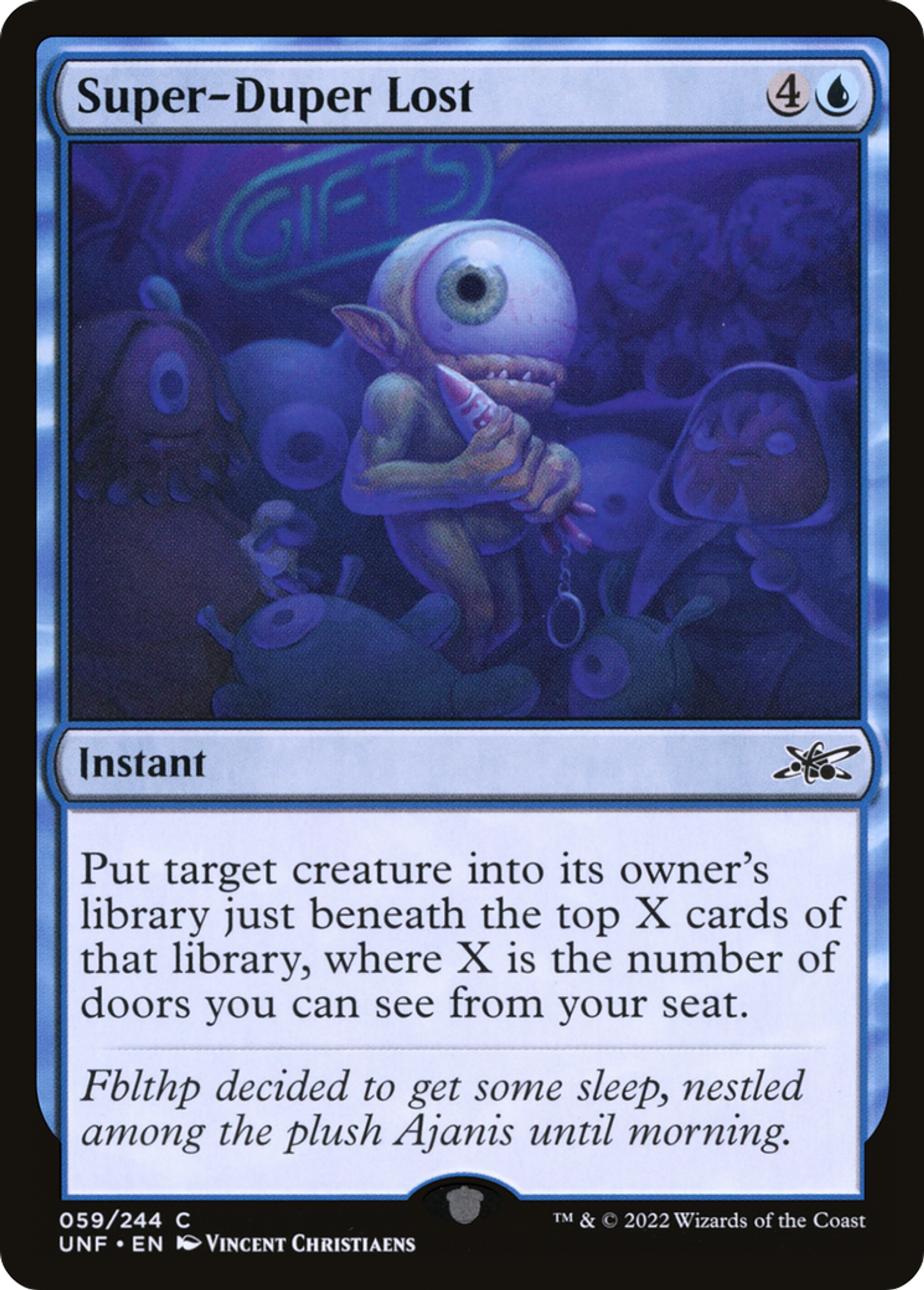 Super-Duper Lost — Unfinity — Magic: The Gathering