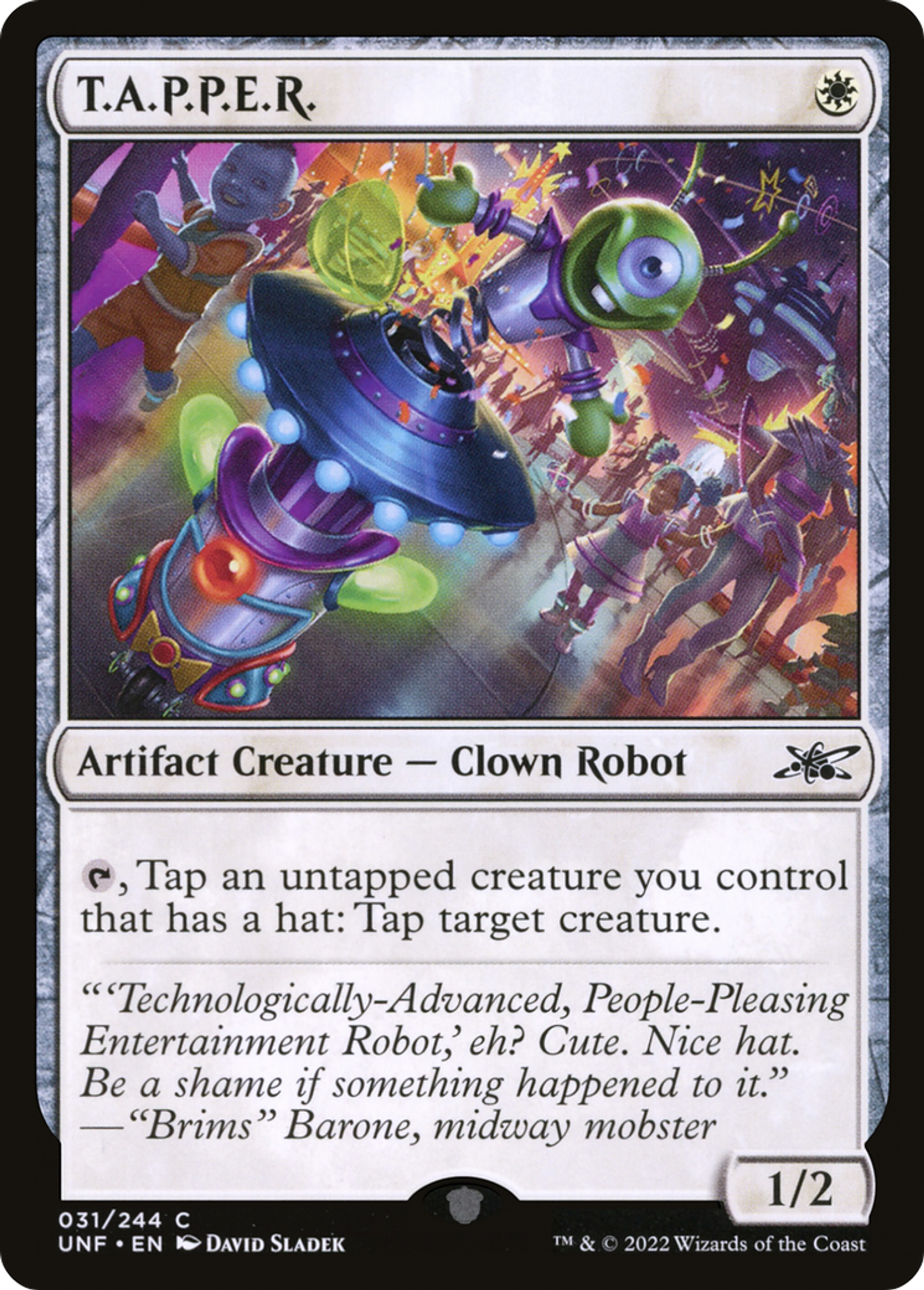 T.A.P.P.E.R. — Unfinity — Magic: The Gathering