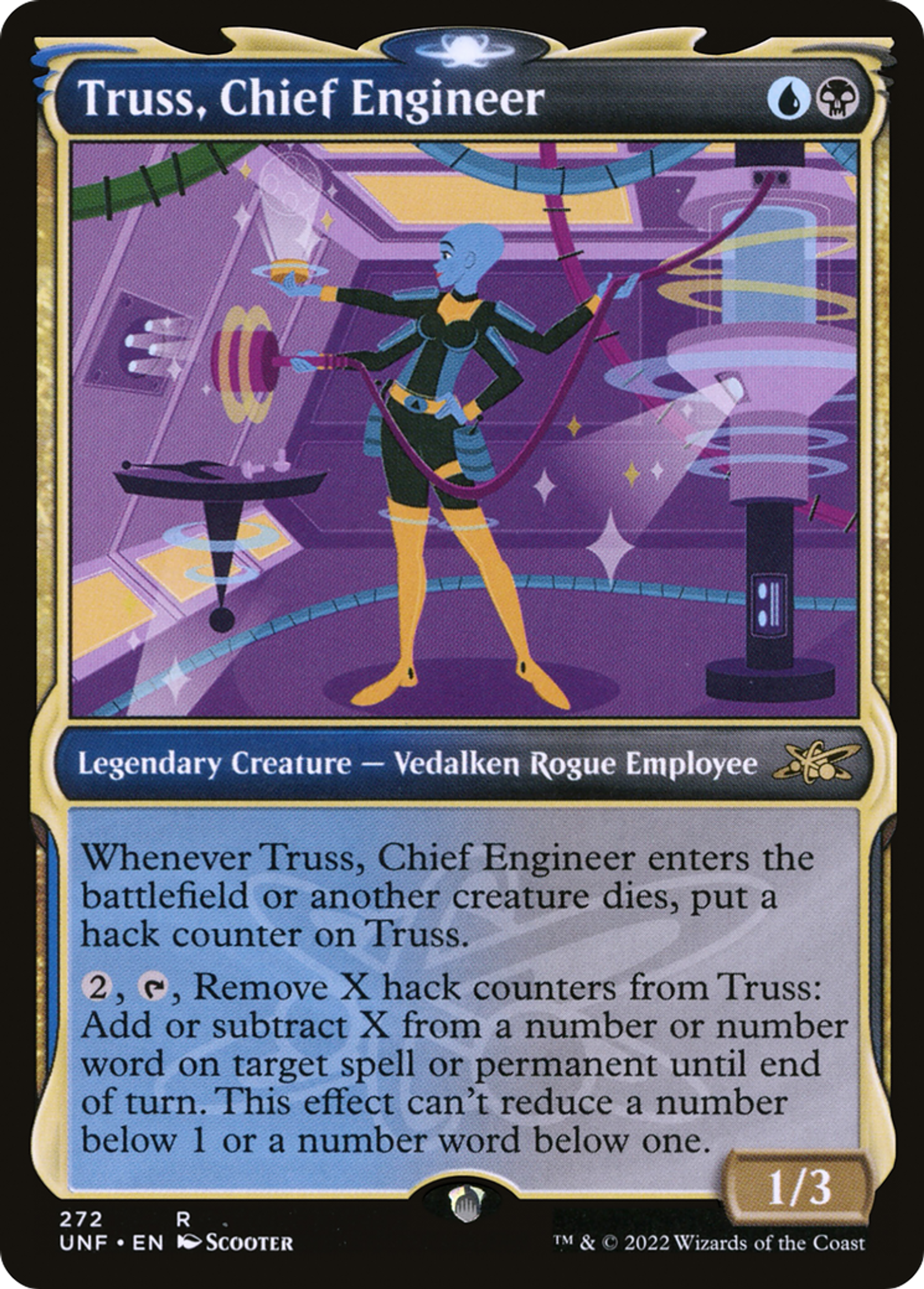 Truss, Chief Engineer — Unfinity — Magic: The Gathering