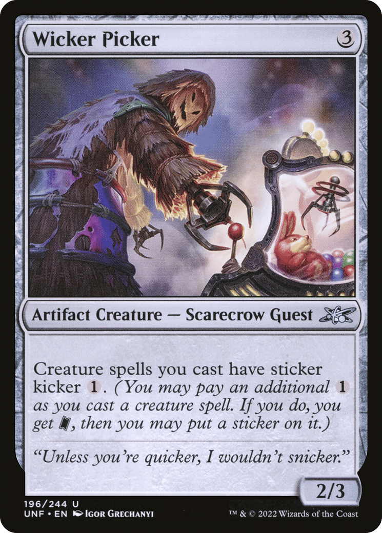 Wicker Picker — Unfinity — Magic: The Gathering