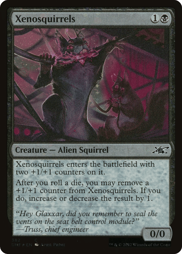 Xenosquirrels — Unfinity — Magic: The Gathering