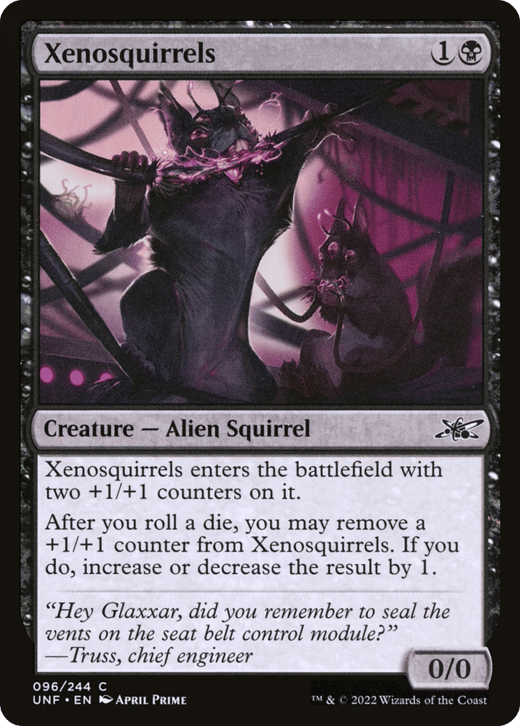 Xenosquirrels — Unfinity — Magic: The Gathering