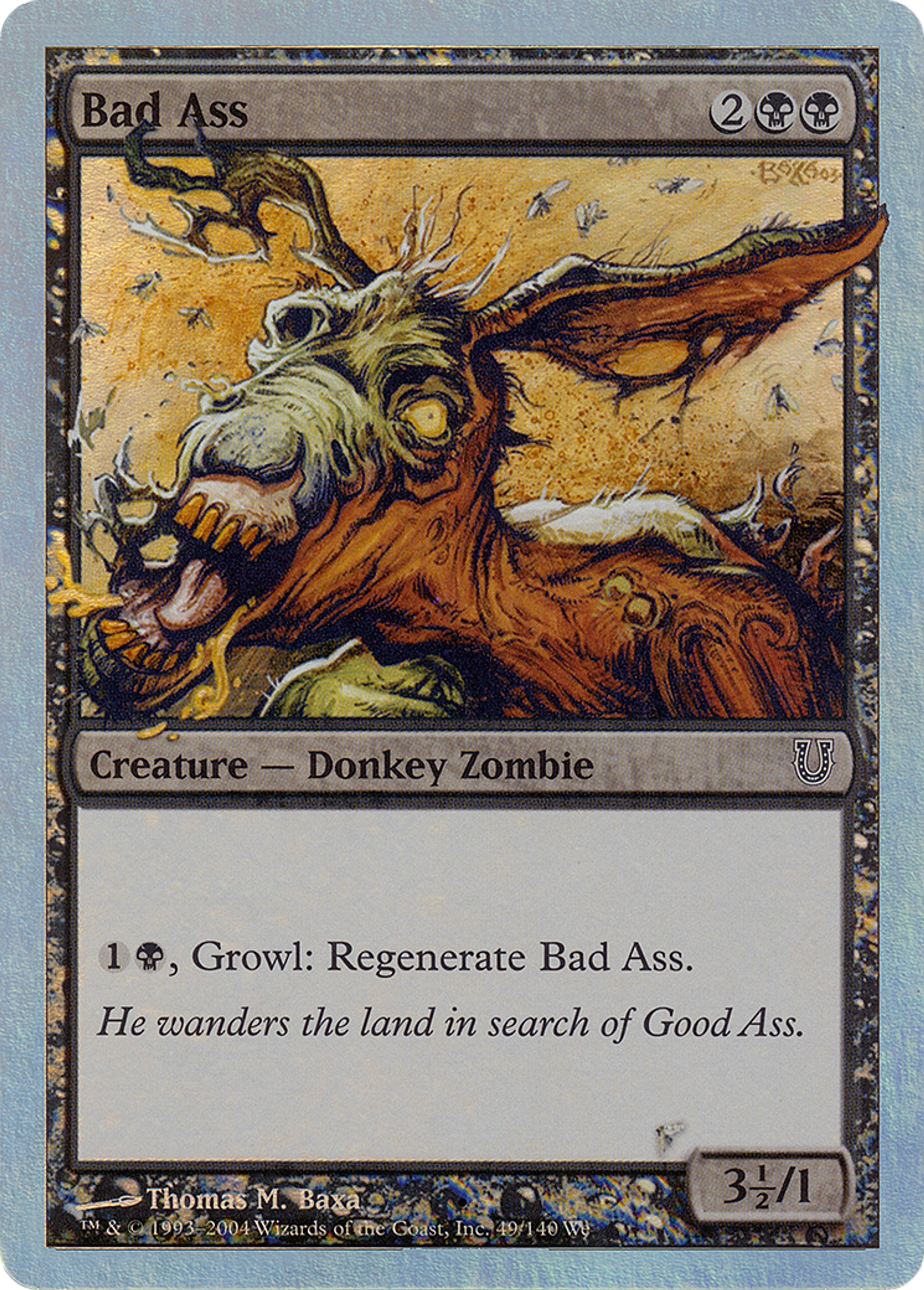 Bad Ass — Unhinged — Magic: The Gathering