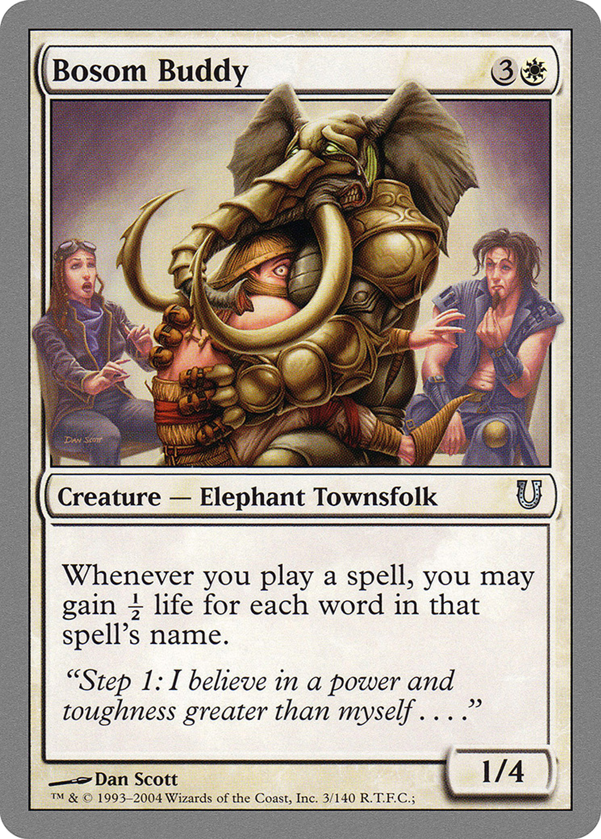 Bosom Buddy — Unhinged — Magic: The Gathering