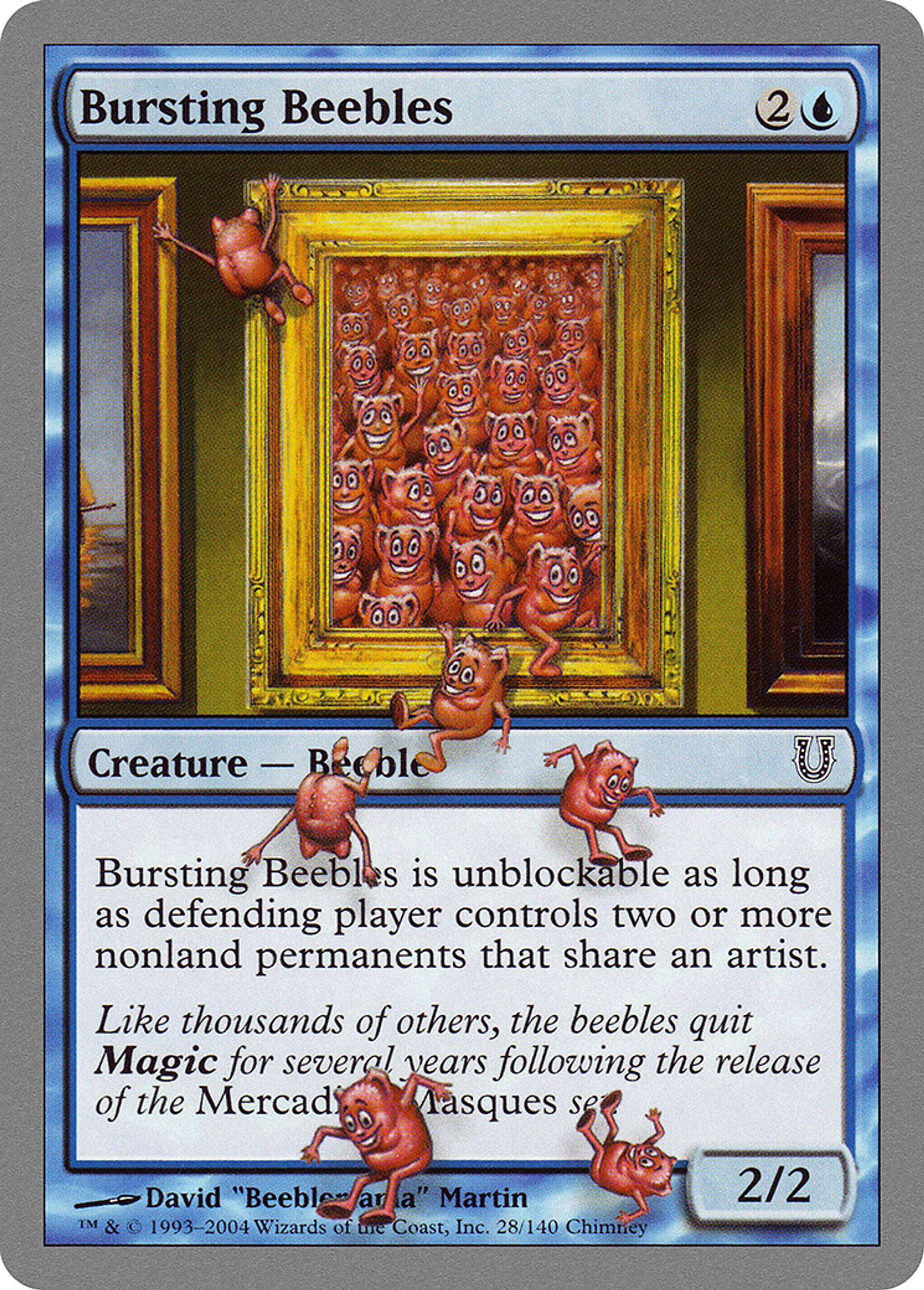 Bursting Beebles — Unhinged — Magic: The Gathering