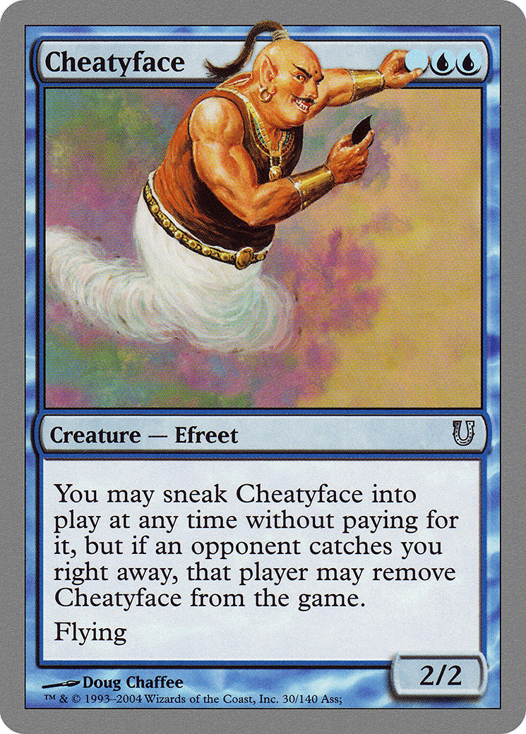 Cheatyface — Unhinged — Magic: The Gathering