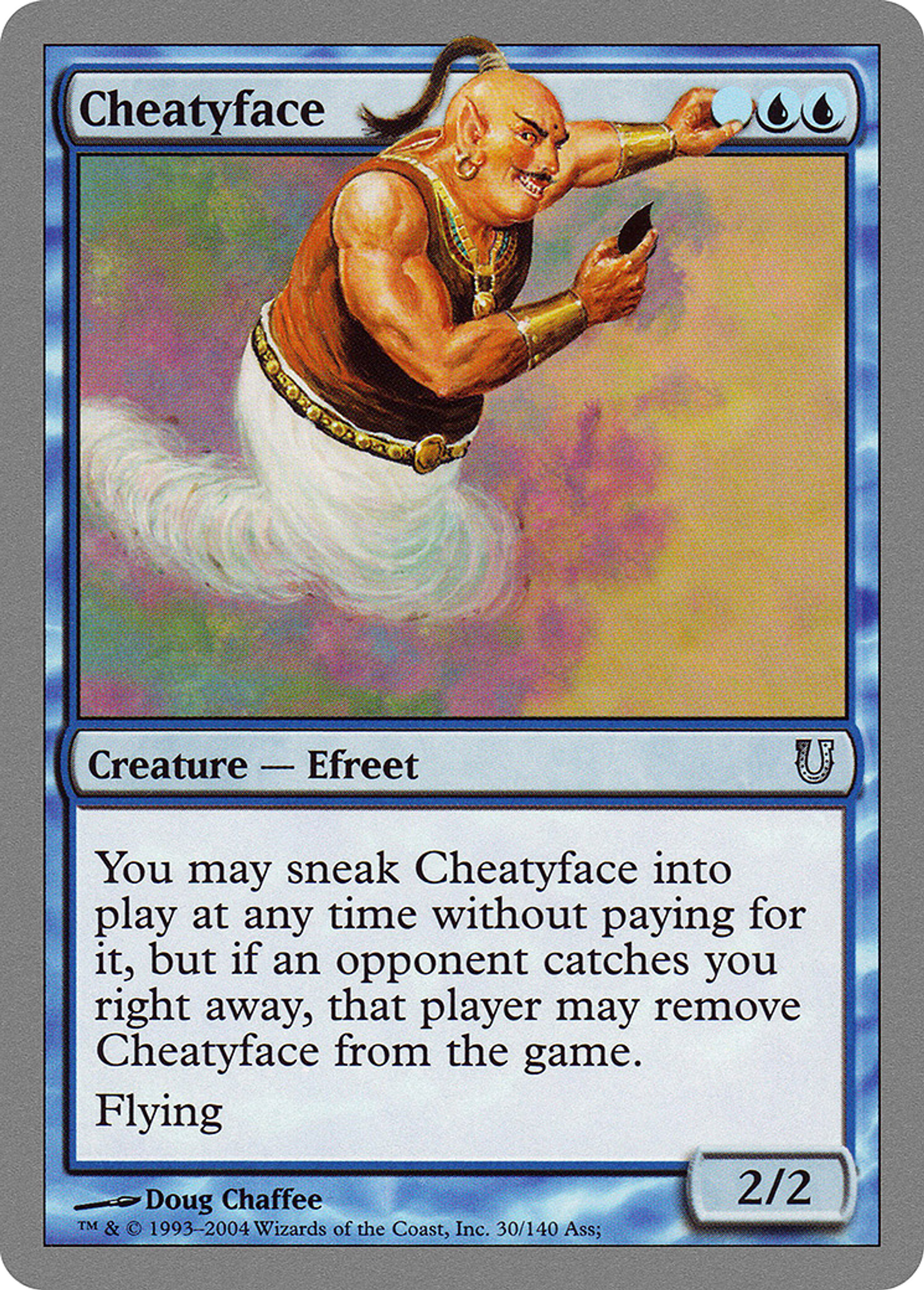 Cheatyface — Unhinged — Magic: The Gathering