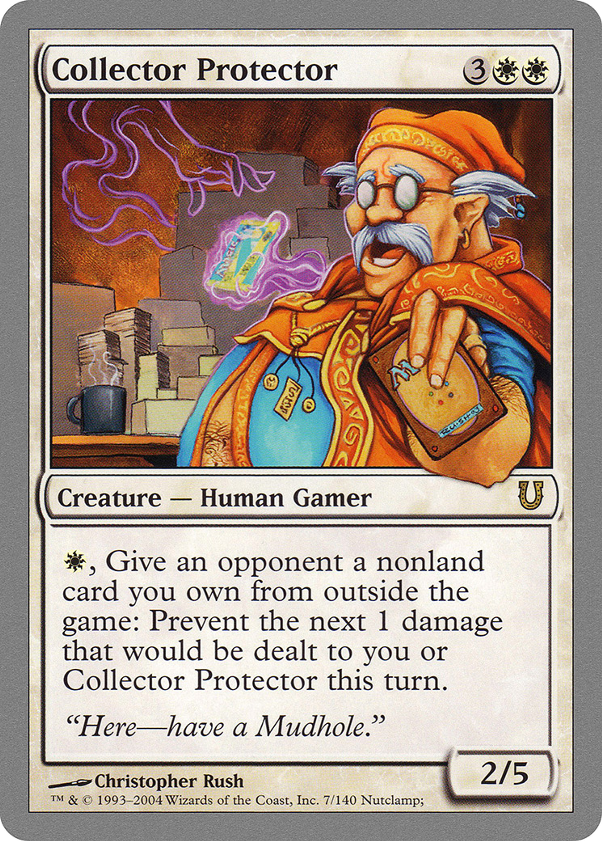 Collector Protector — Unhinged — Magic: The Gathering