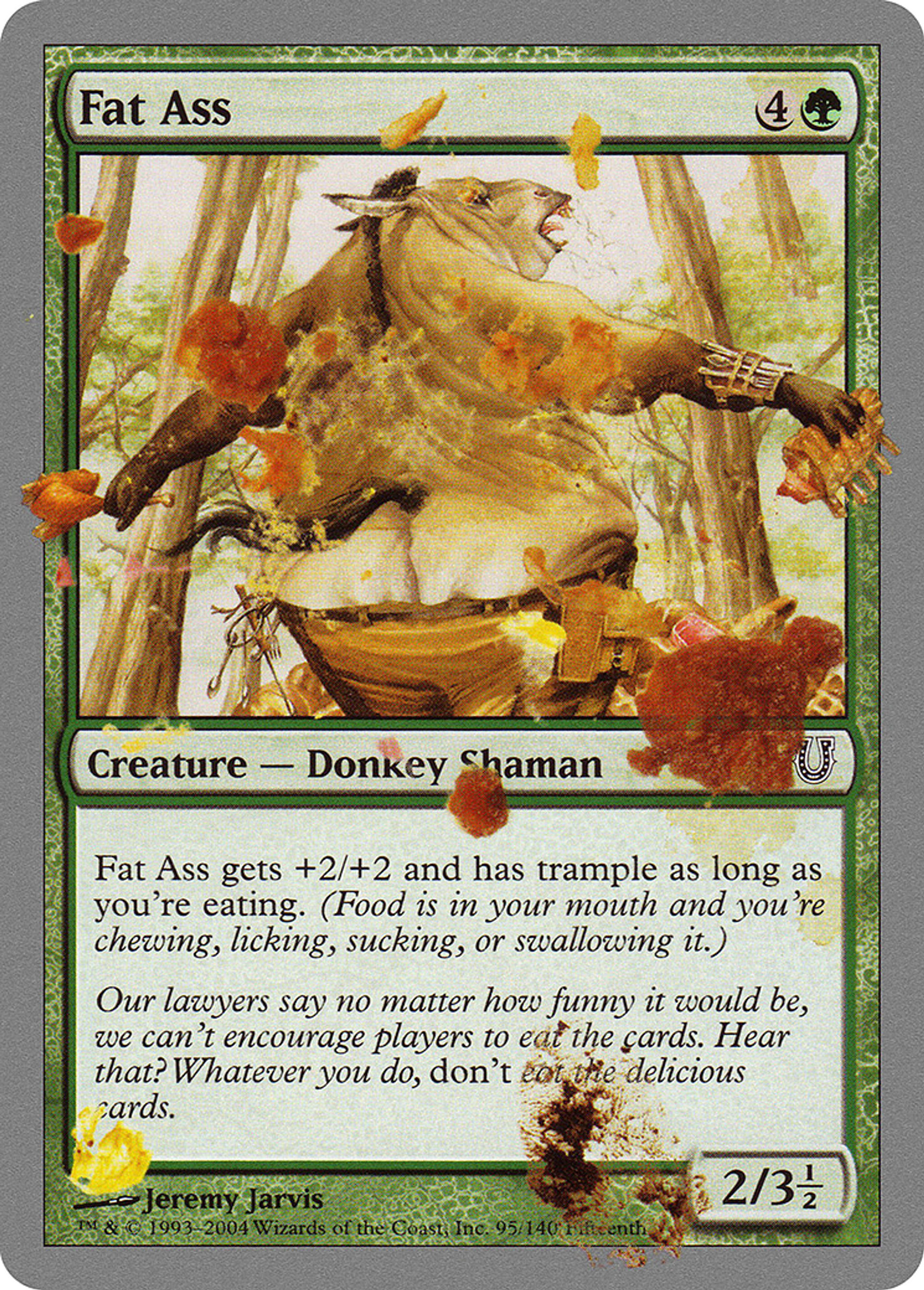 Fat Ass — Unhinged — Magic: The Gathering