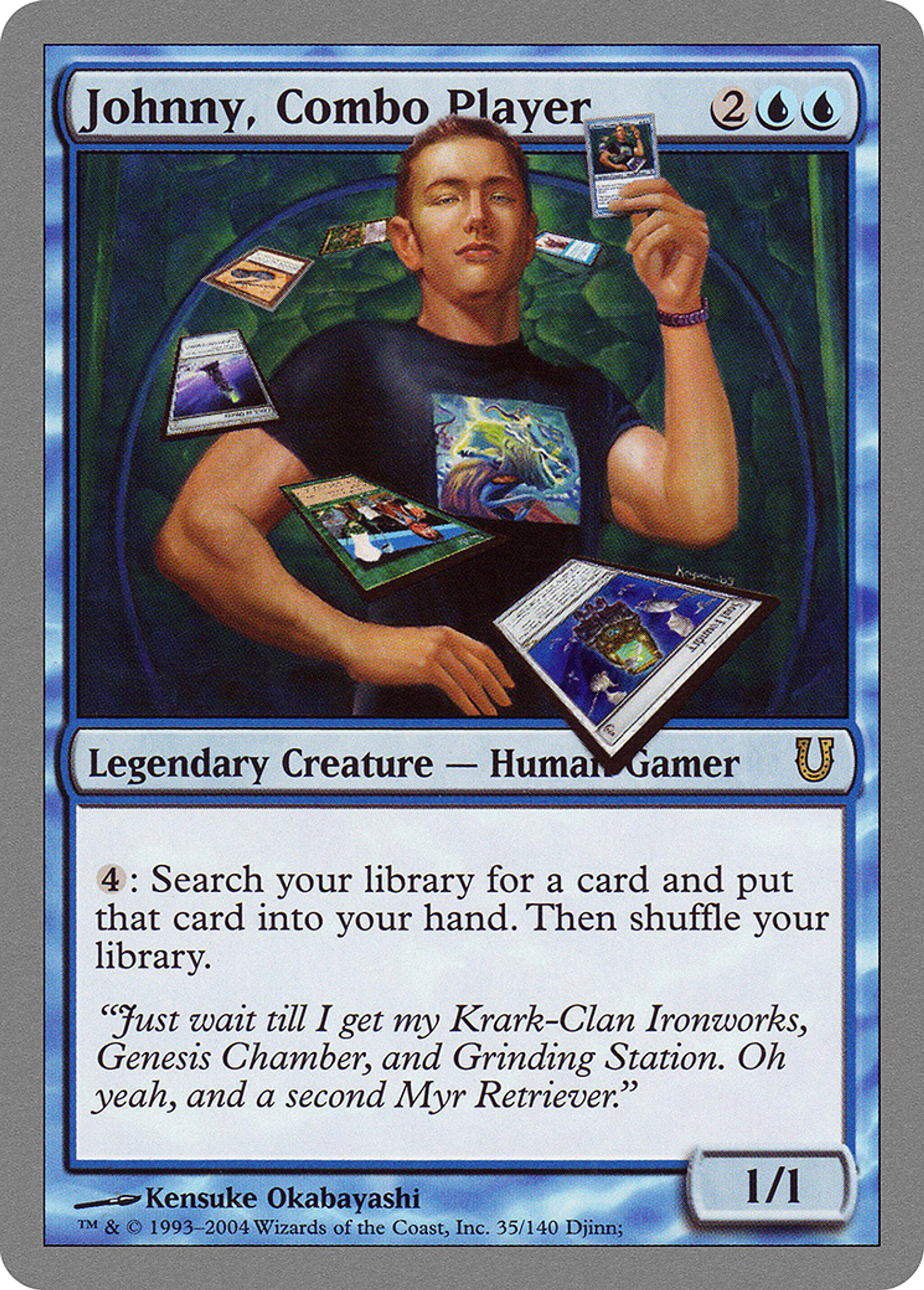 Johnny, Combo Player — Unhinged — Magic: The Gathering