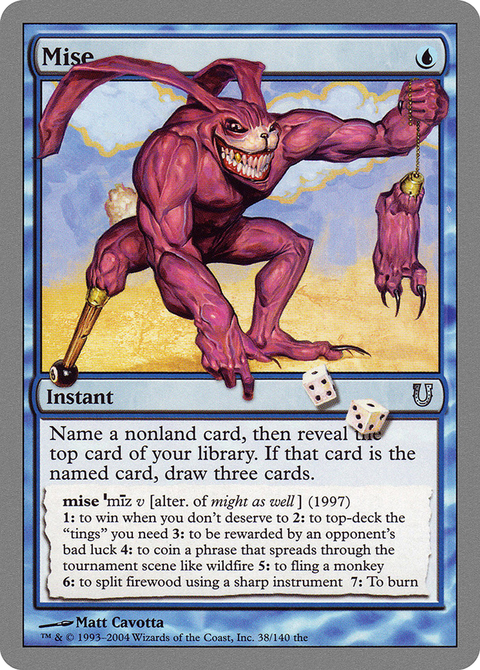 Mise — Unhinged — Magic: The Gathering