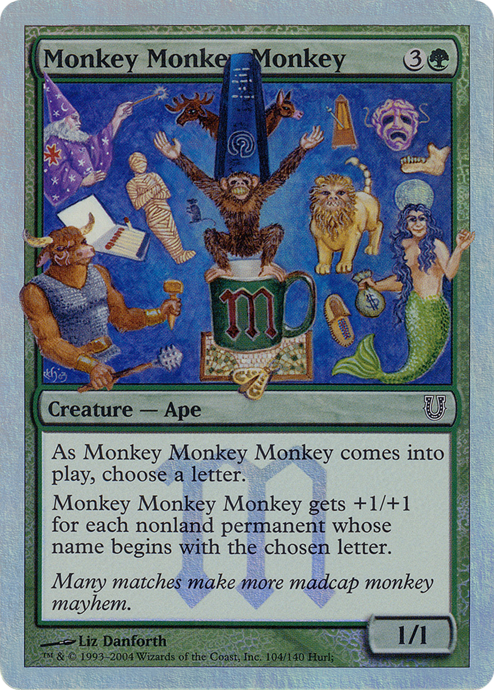 Monkey Monkey Monkey — Unhinged — Magic: The Gathering