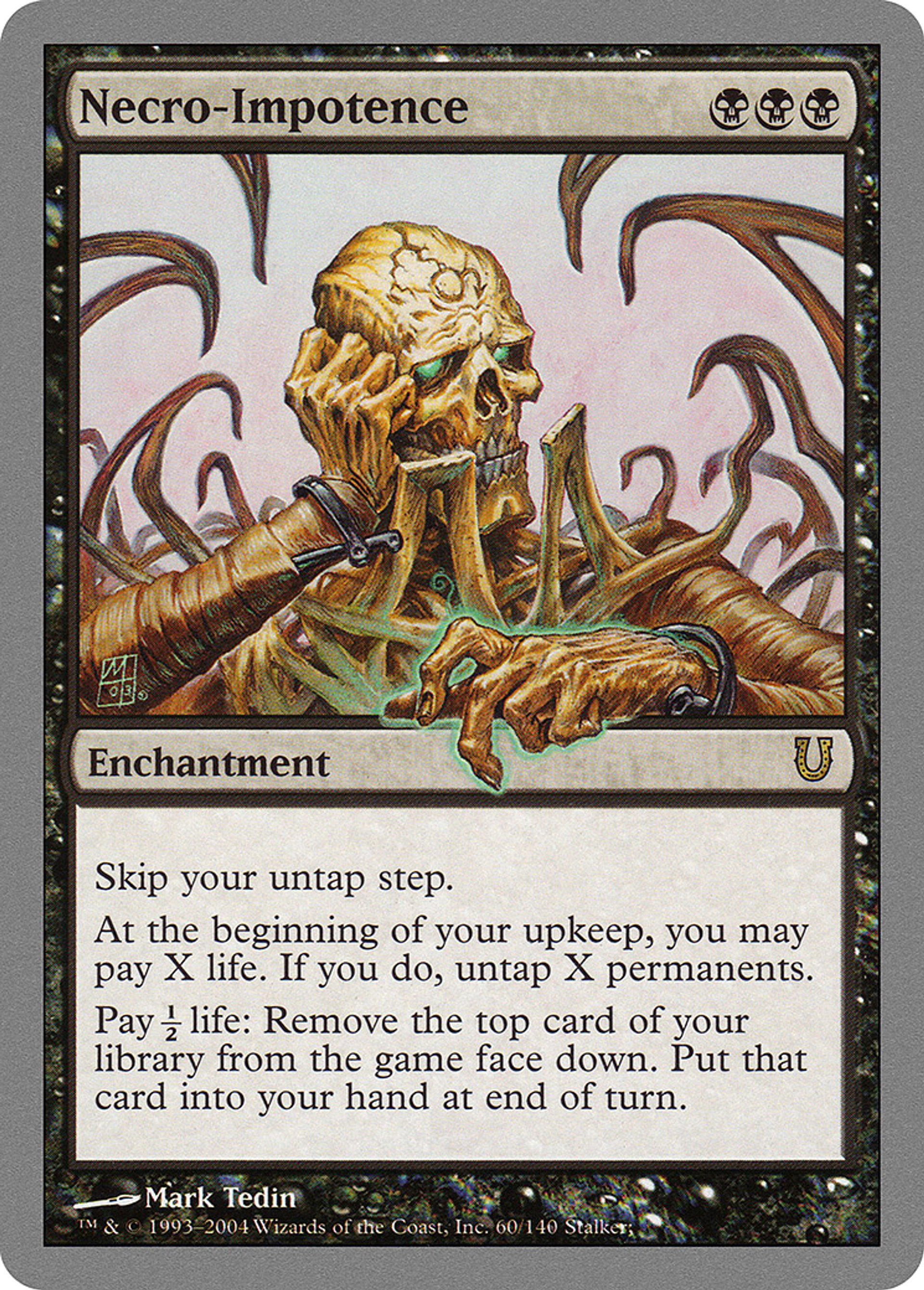 Necro-Impotence — Unhinged — Magic: The Gathering