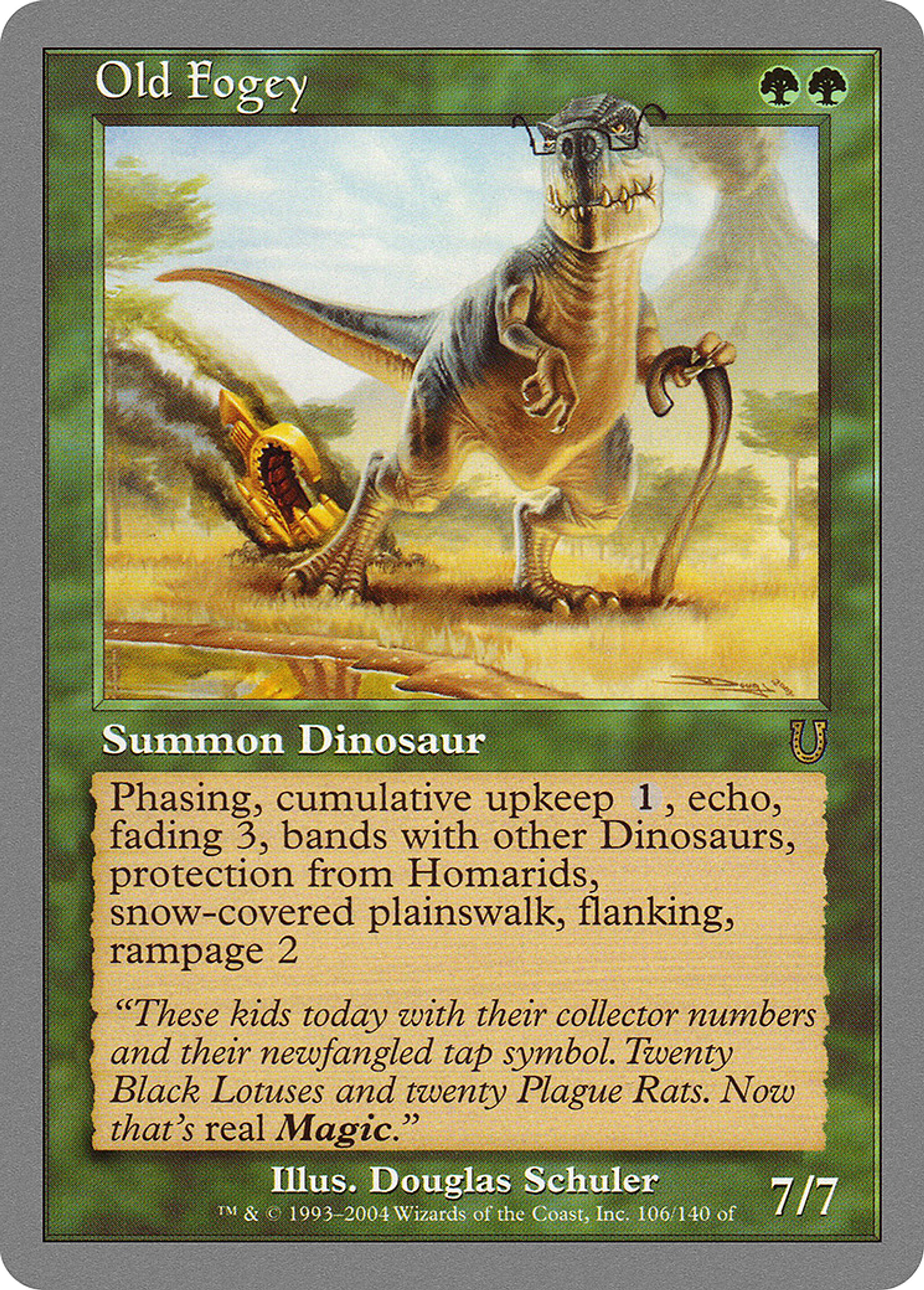 Old Fogey — Unhinged — Magic: The Gathering