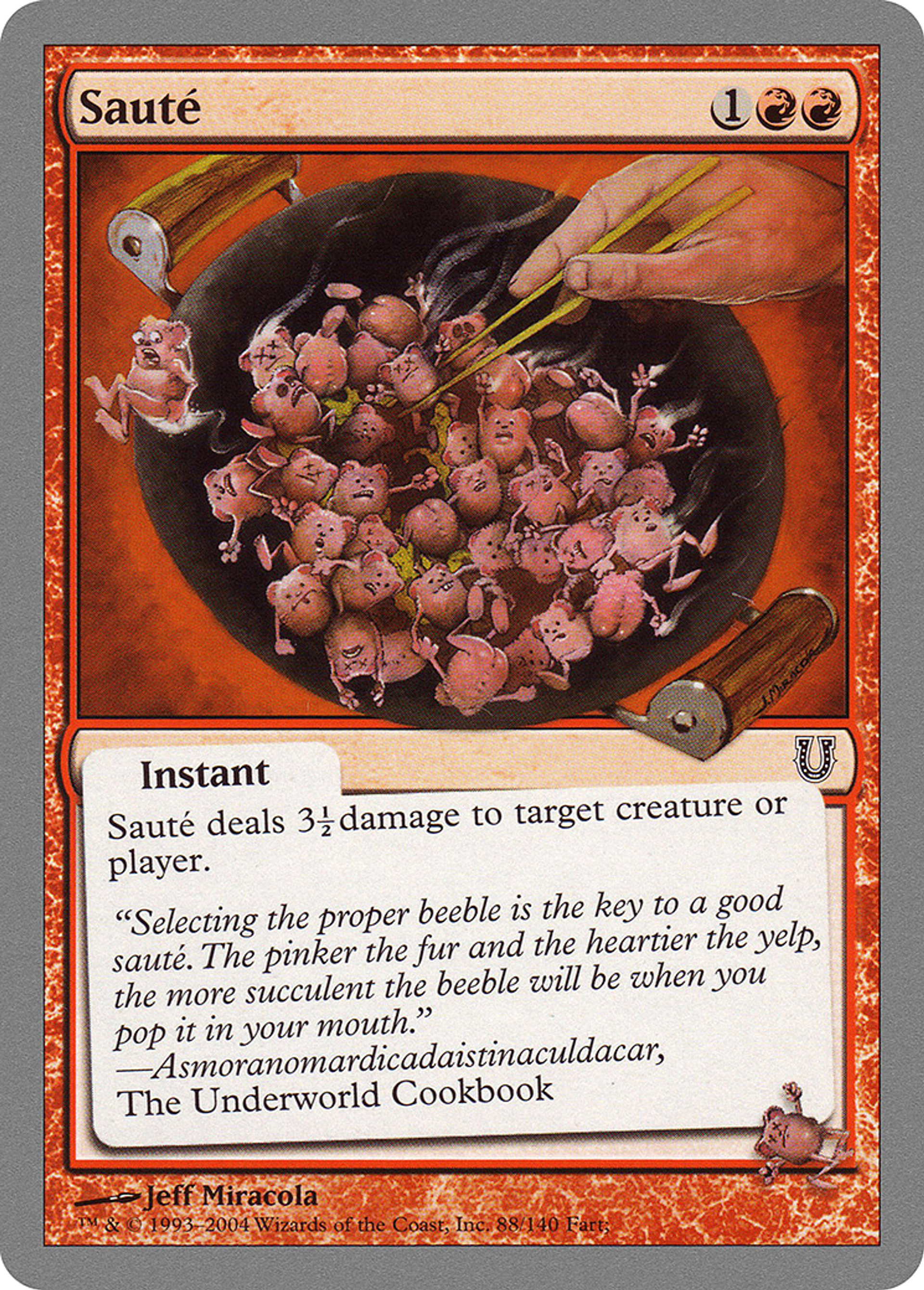 Sauté — Unhinged — Magic: The Gathering