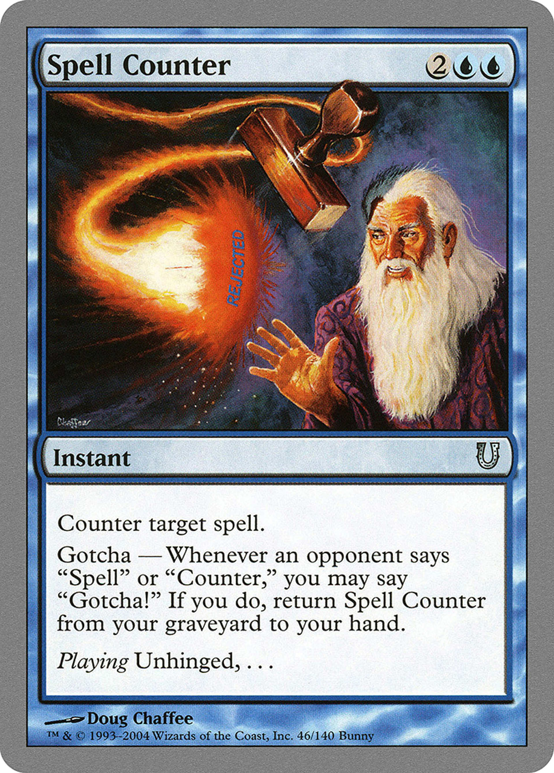 Spell Counter — Unhinged — Magic: The Gathering