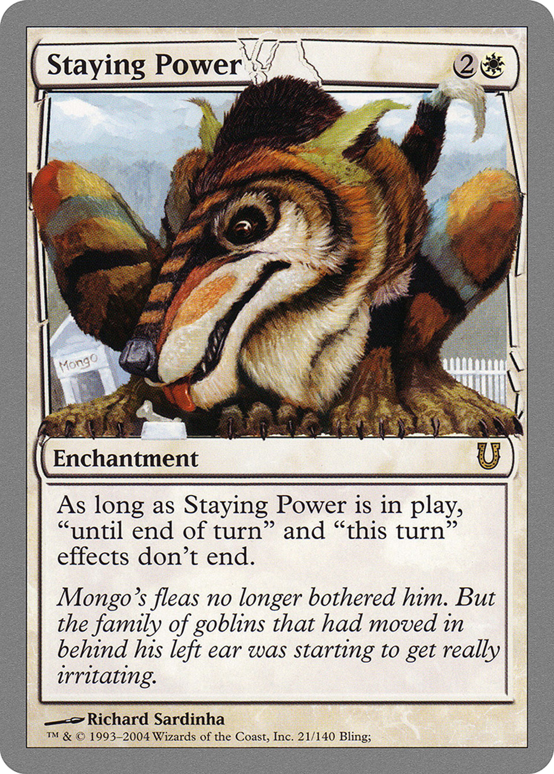 Staying Power — Unhinged — Magic: The Gathering