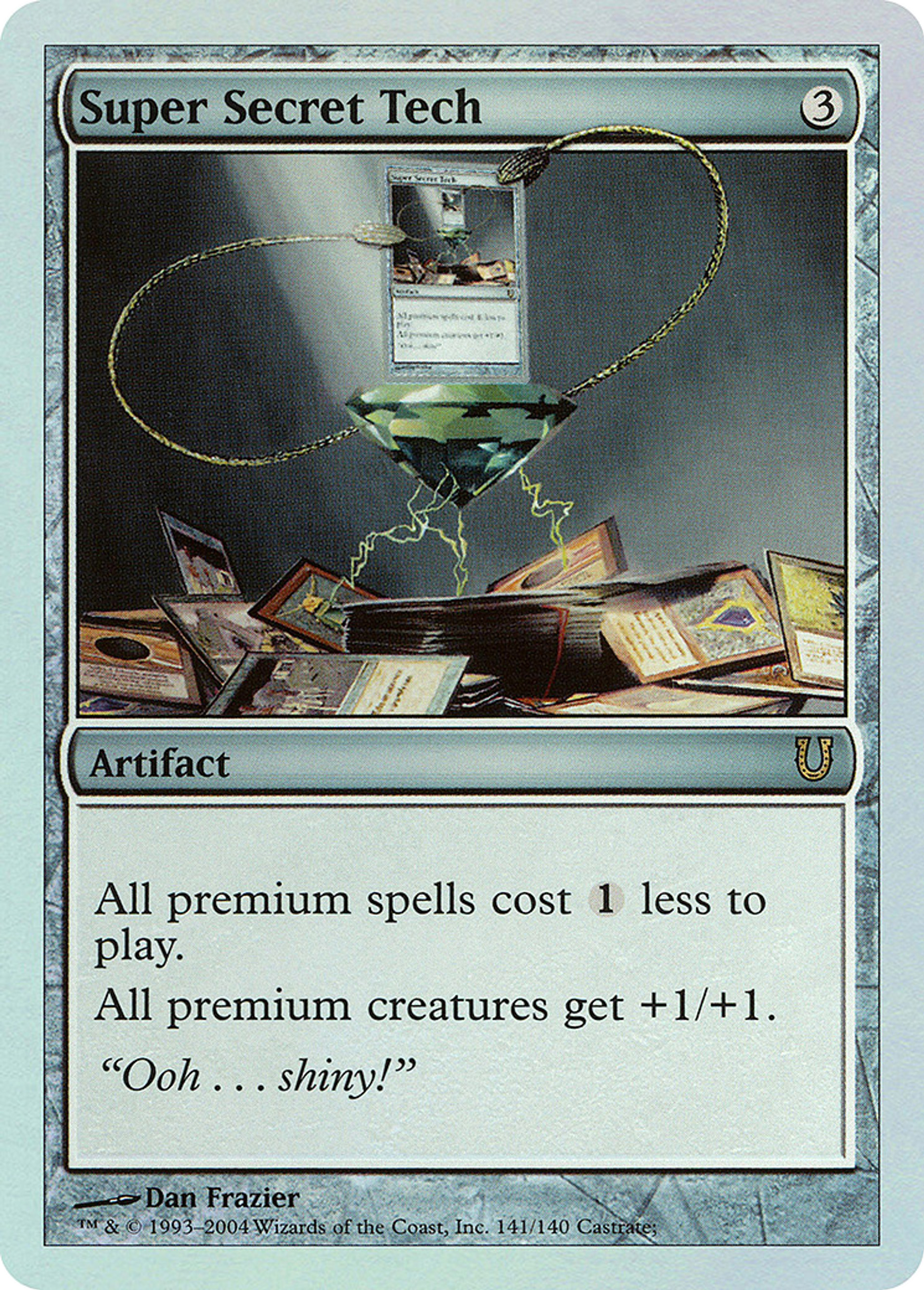 Super Secret Tech — Unhinged — Magic: The Gathering