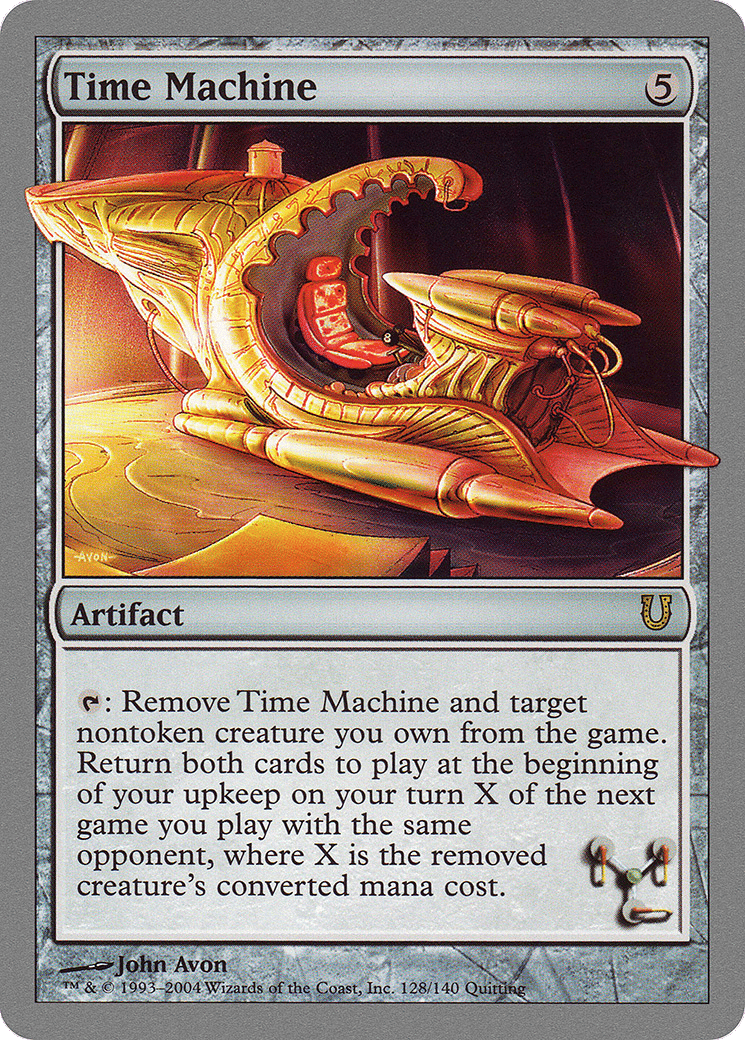 Time Machine — Unhinged — Magic: The Gathering
