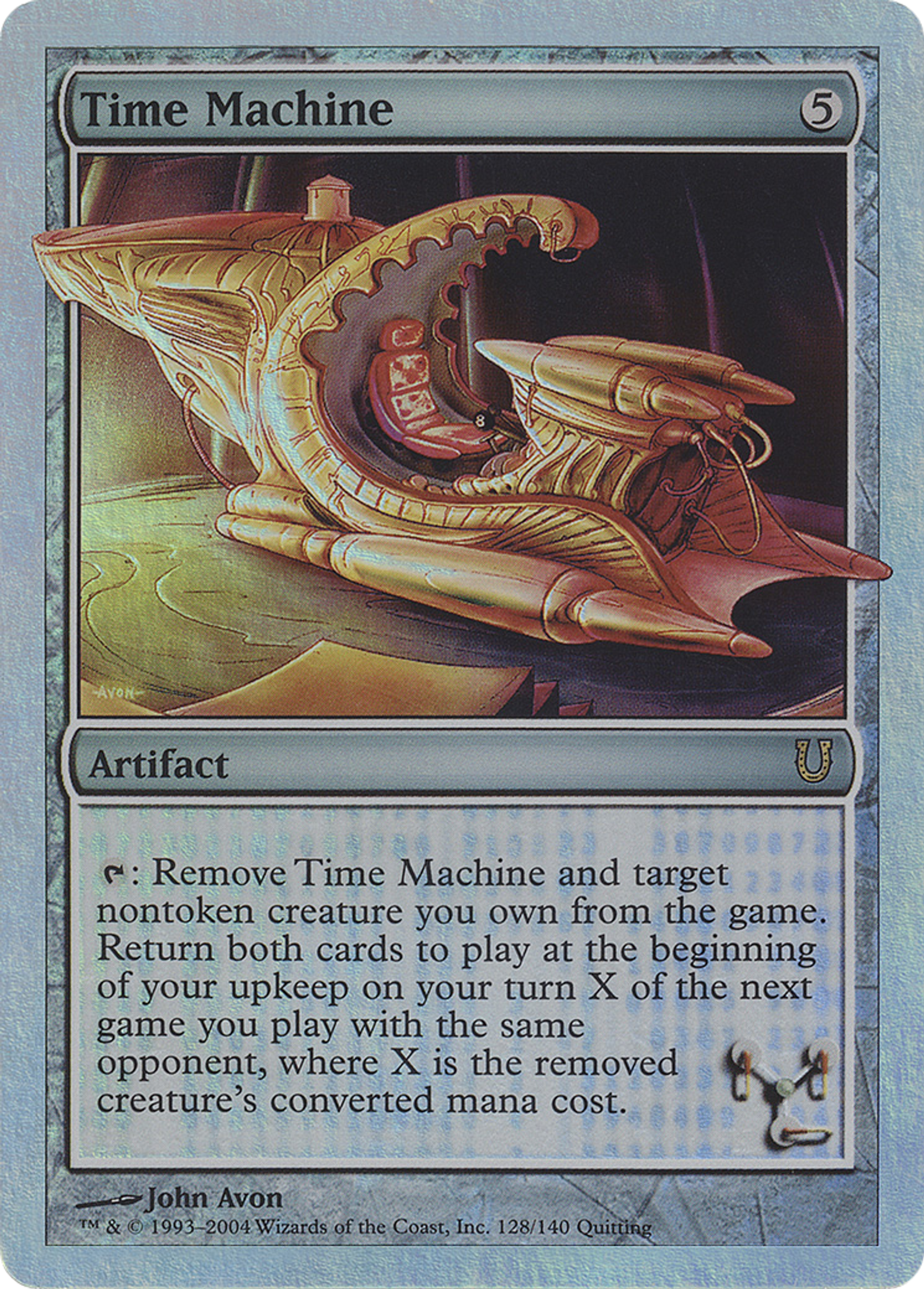 Time Machine — Unhinged — Magic: The Gathering