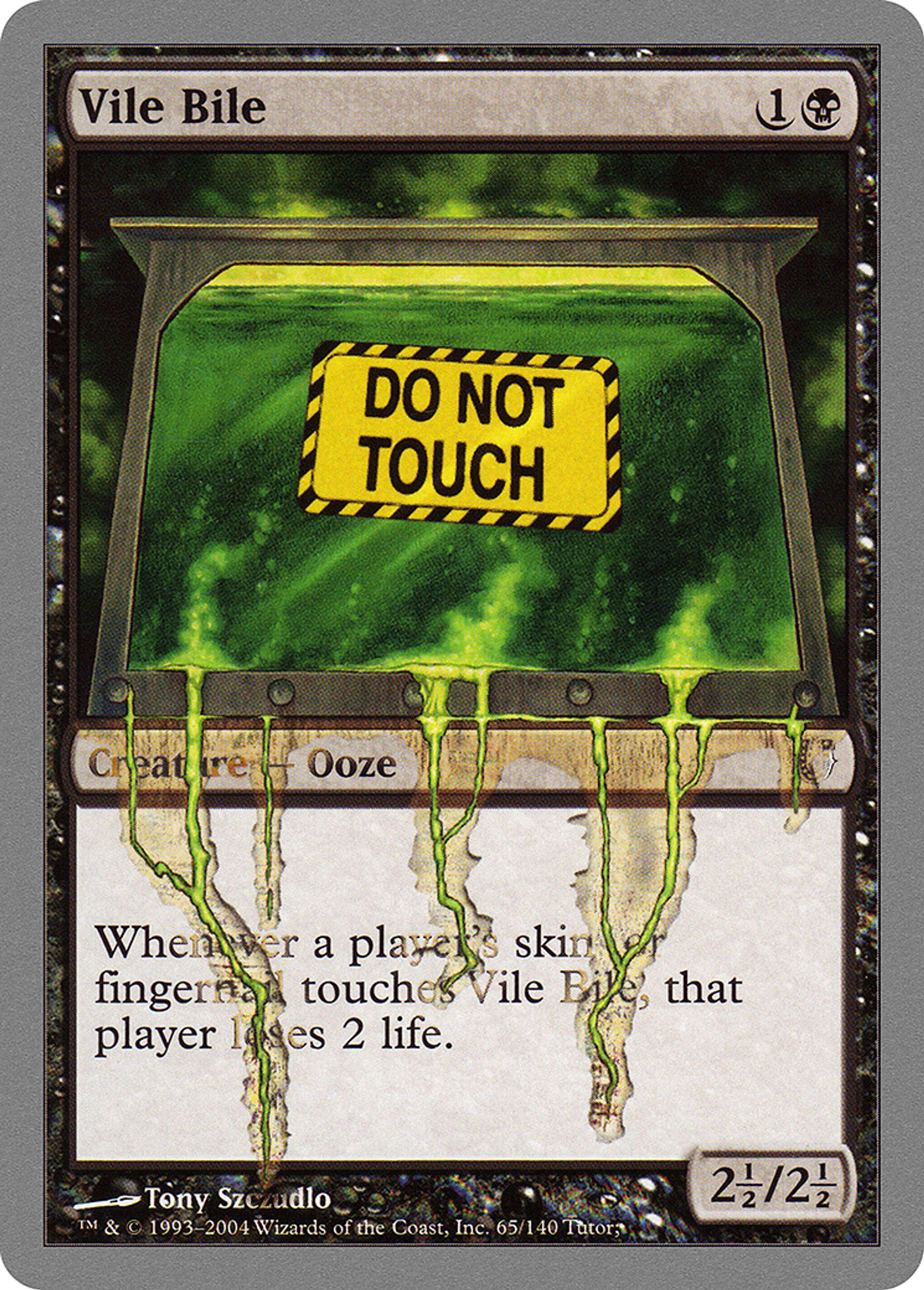 Vile Bile — Unhinged — Magic: The Gathering