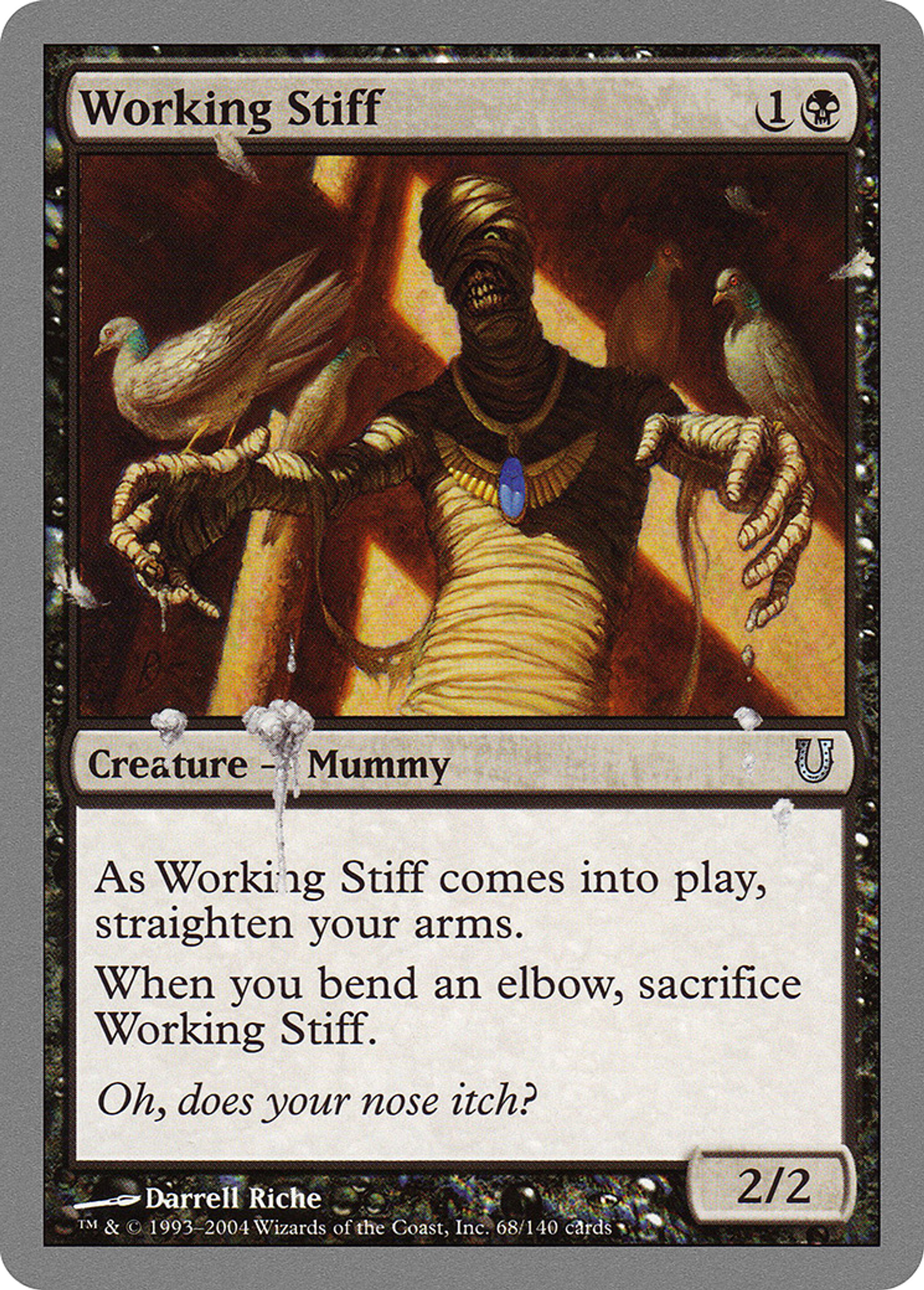 Working Stiff — Unhinged — Magic: The Gathering