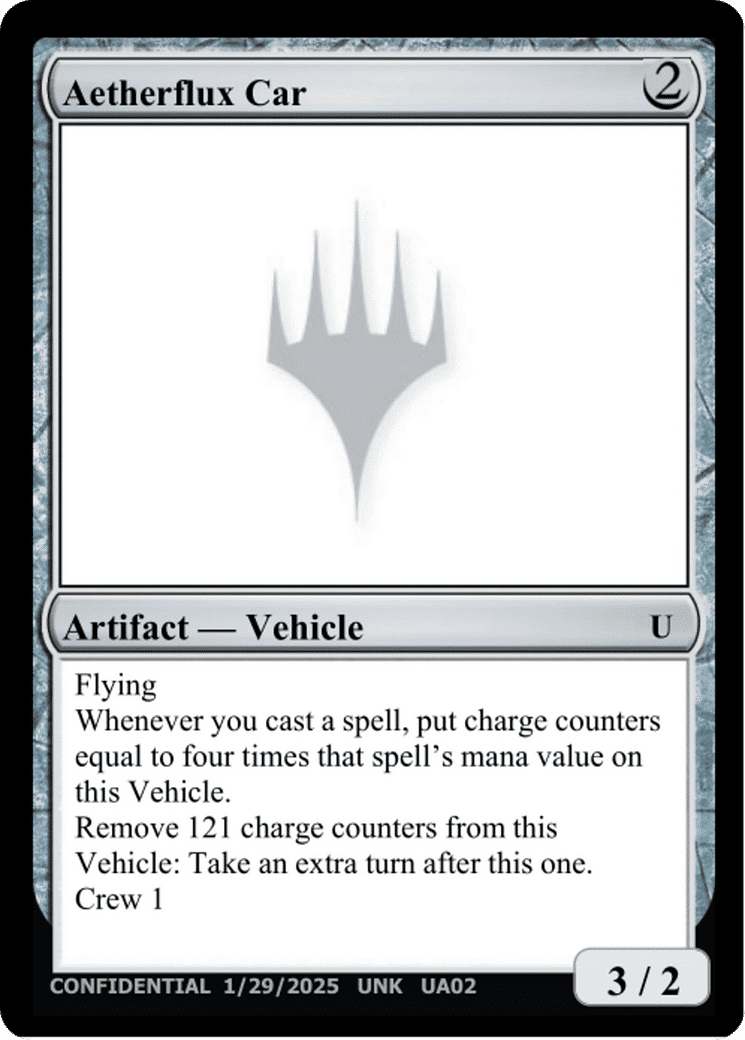 Aetherflux Car — Unknown Event — Magic: The Gathering