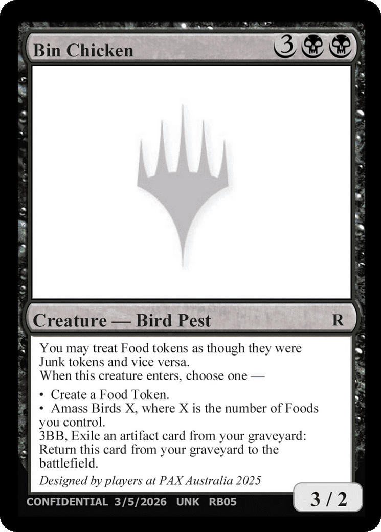 Bin Chicken — Unknown Event — Magic: The Gathering