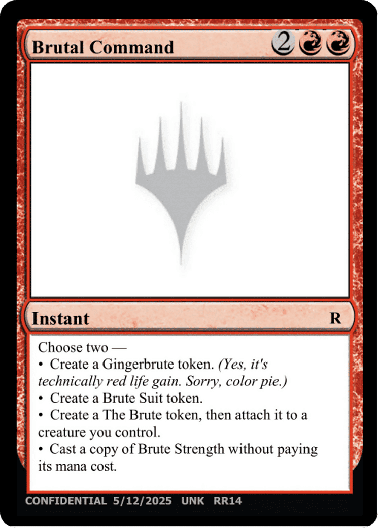Brutal Command — Unknown Event — Magic: The Gathering