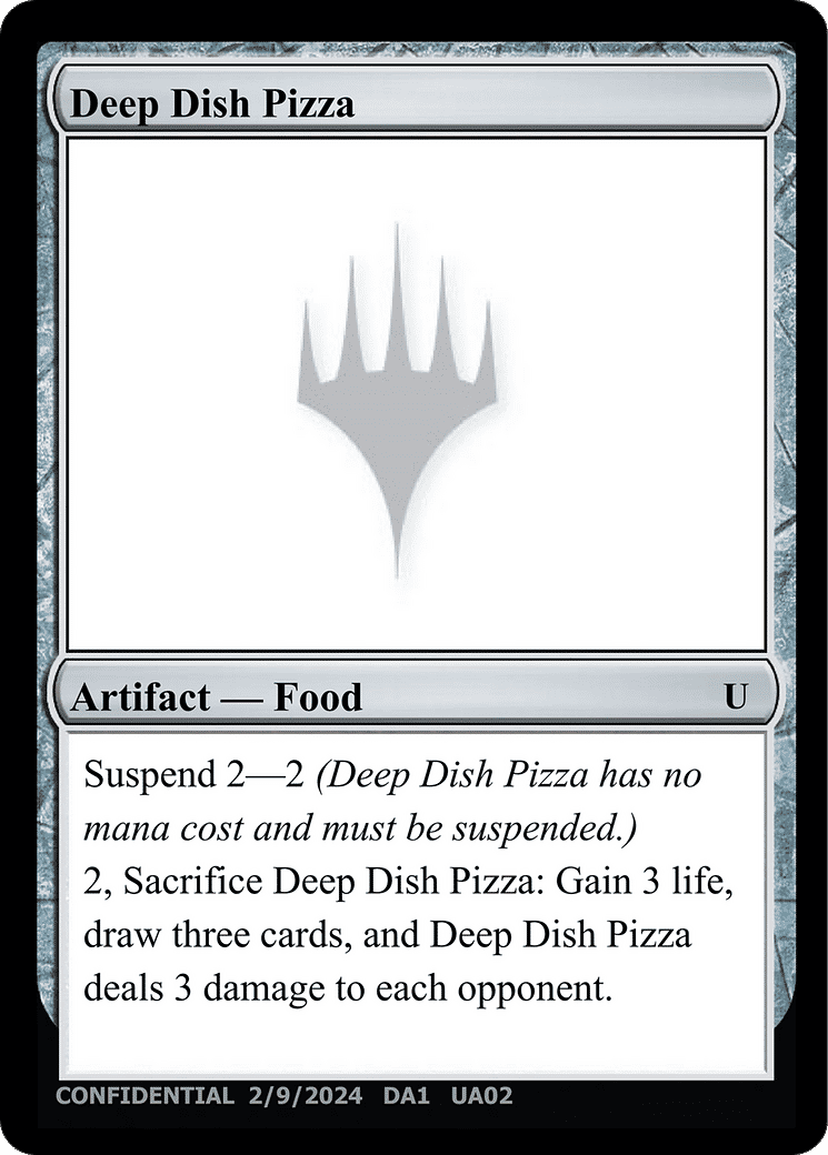Deep Dish Pizza — Unknown Event — Magic: The Gathering