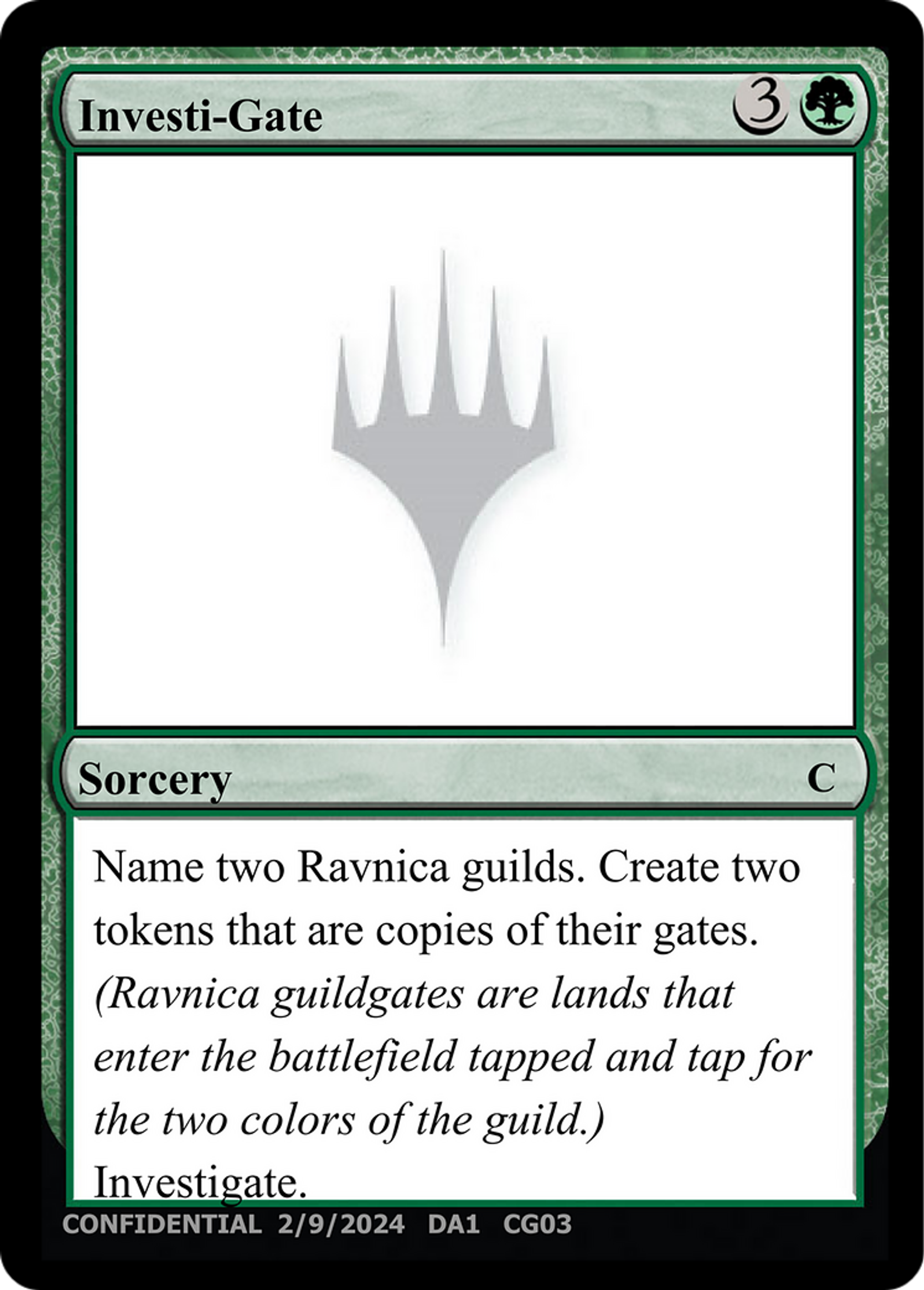 Investi-Gate — Unknown Event — Magic: The Gathering