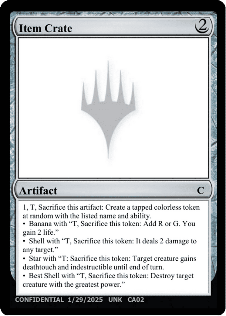 Item Crate — Unknown Event — Magic: The Gathering