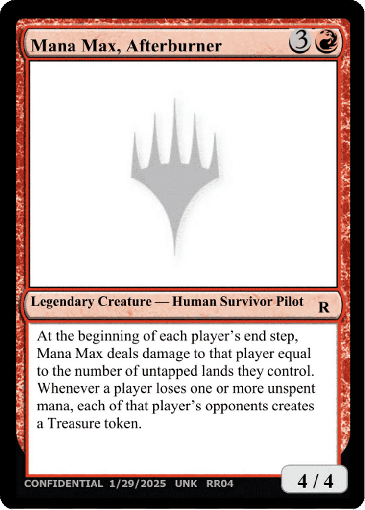 Mana Max, Afterburner — Unknown Event — Magic: The Gathering