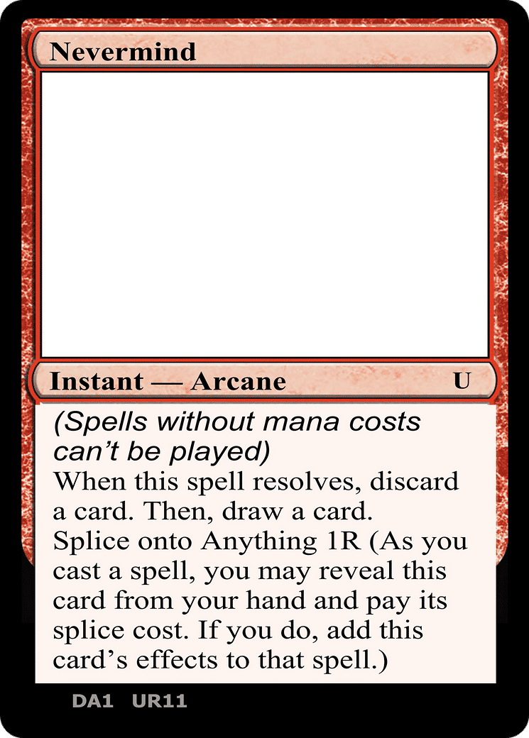 Nevermind — Unknown Event — Magic: The Gathering