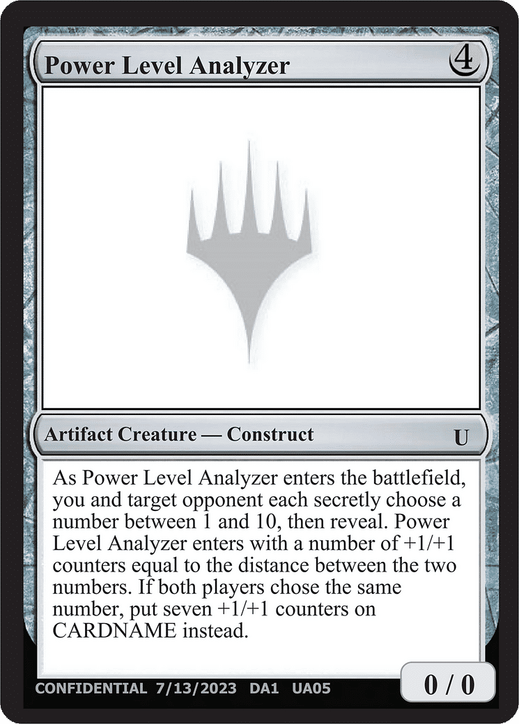 Power Level Analyzer — Unknown Event — Magic: The Gathering