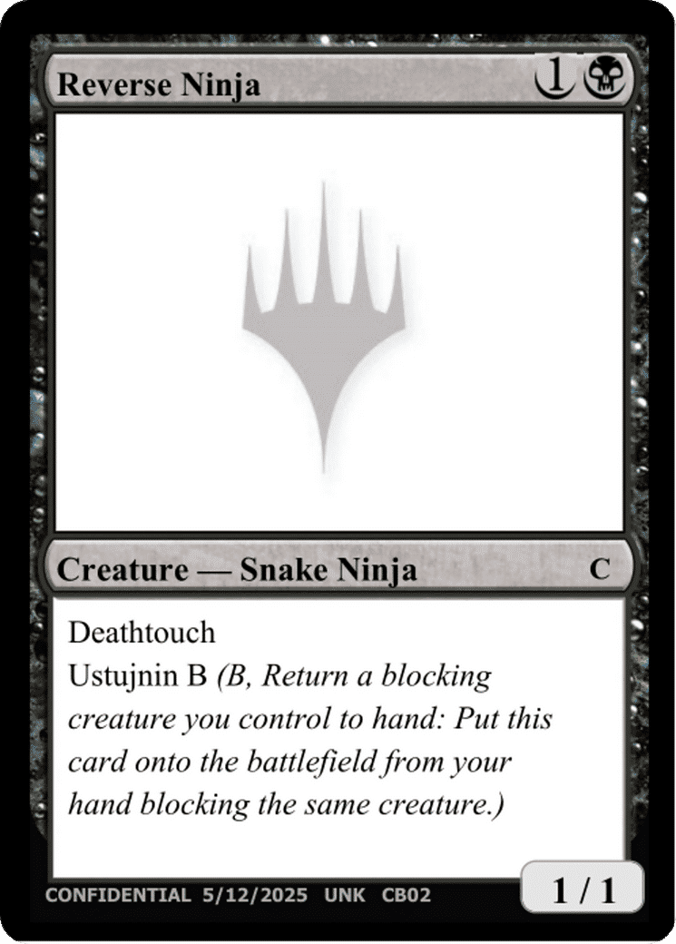 Reverse Ninja — Unknown Event — Magic: The Gathering