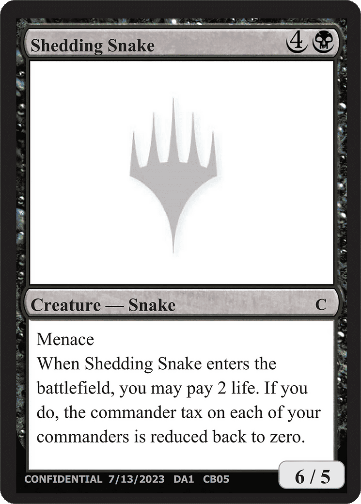 Shedding Snake — Unknown Event — Magic: The Gathering