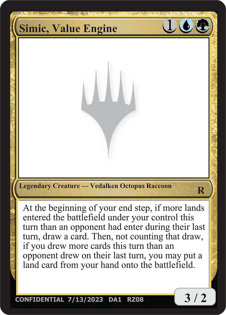 Simic, Value Engine — Unknown Event — Magic: The Gathering