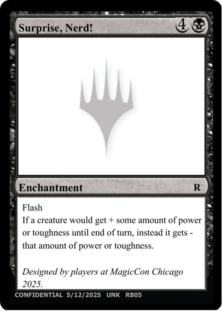 Surprise, Nerd! — Unknown Event — Magic: The Gathering