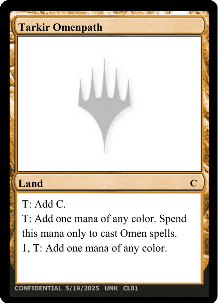 Tarkir Omenpath — Unknown Event — Magic: The Gathering
