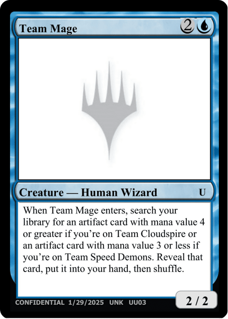 Team Mage — Unknown Event — Magic: The Gathering