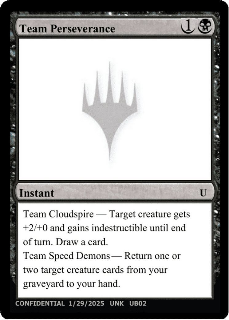 Team Perseverance — Unknown Event — Magic: The Gathering