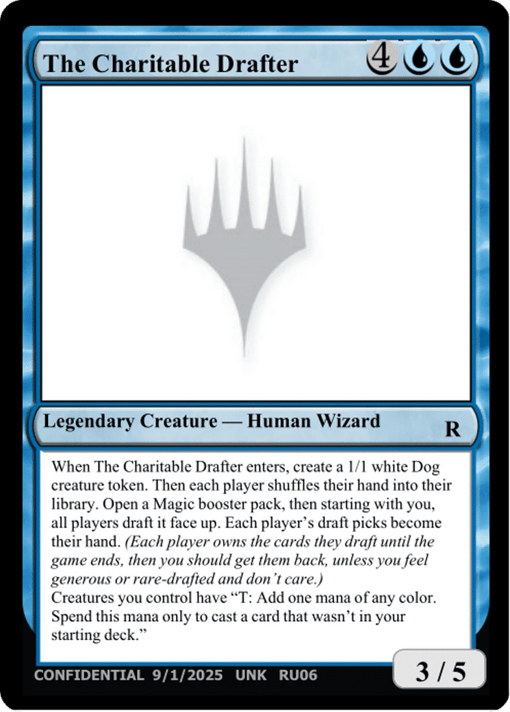 The Charitable Drafter — Unknown Event — Magic: The Gathering