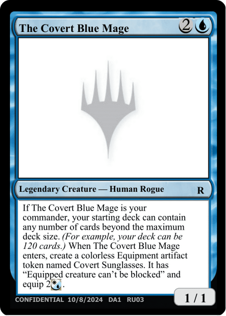 The Covert Blue Mage — Unknown Event — Magic: The Gathering