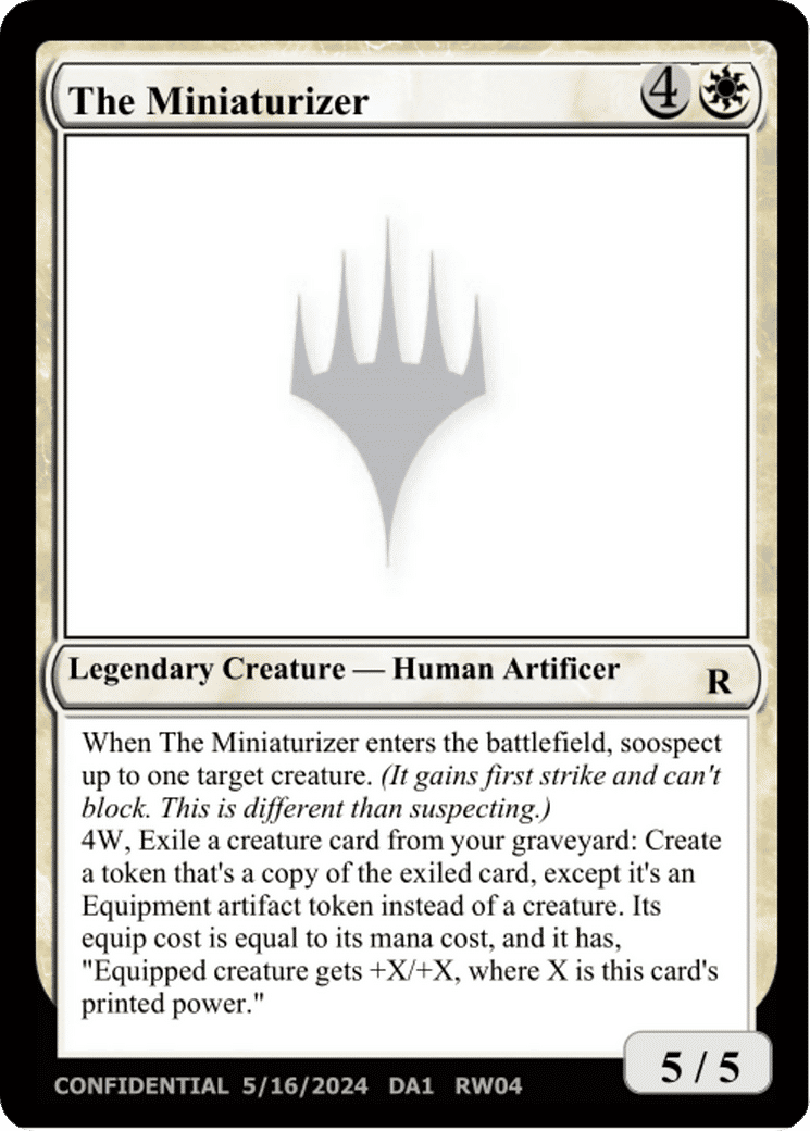 The Miniaturizer — Unknown Event — Magic: The Gathering