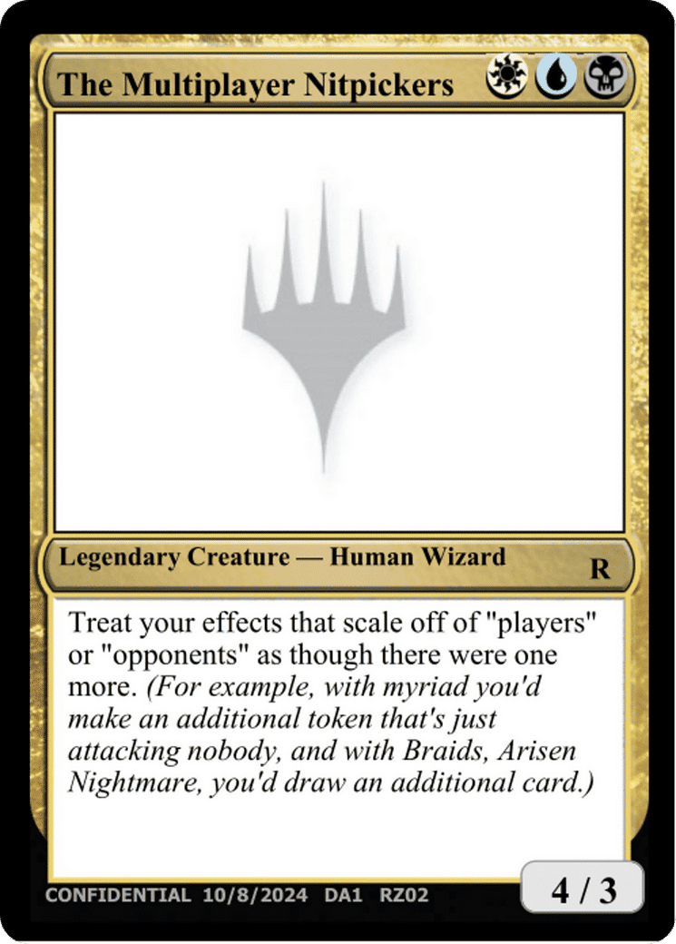 The Multiplayer Nitpickers — Unknown Event — Magic: The Gathering