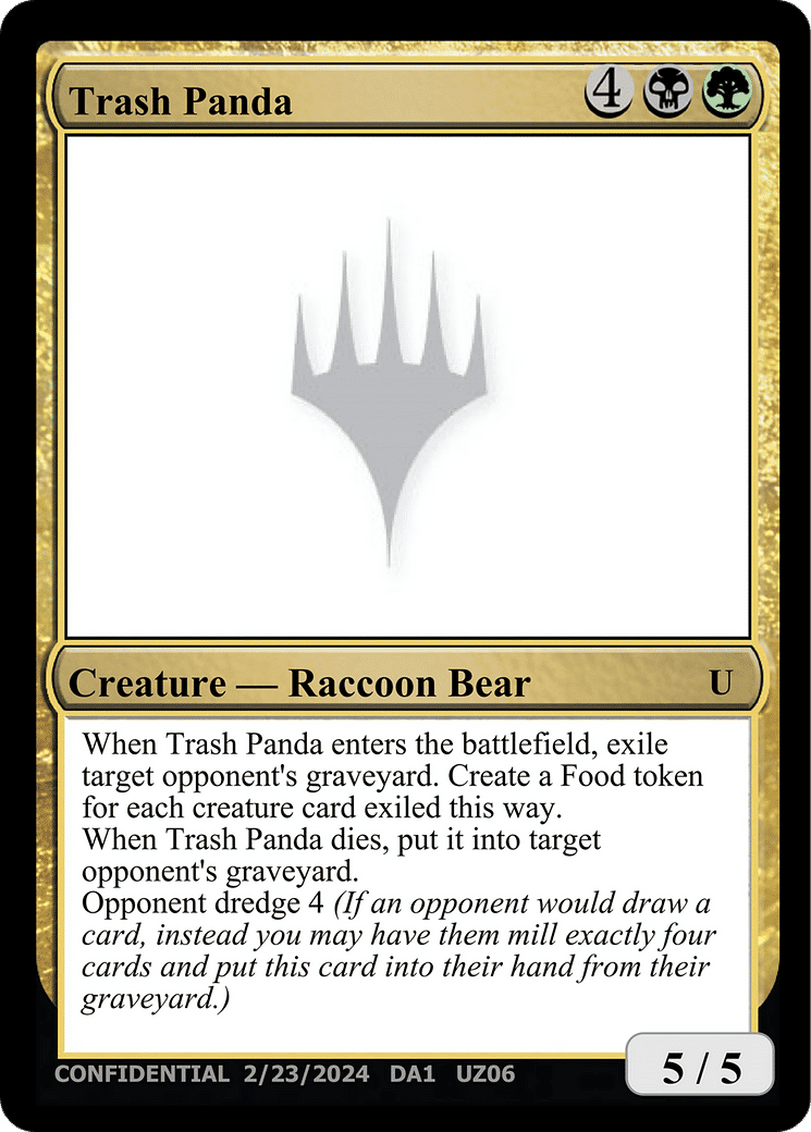 Trash Panda — Unknown Event — Magic: The Gathering